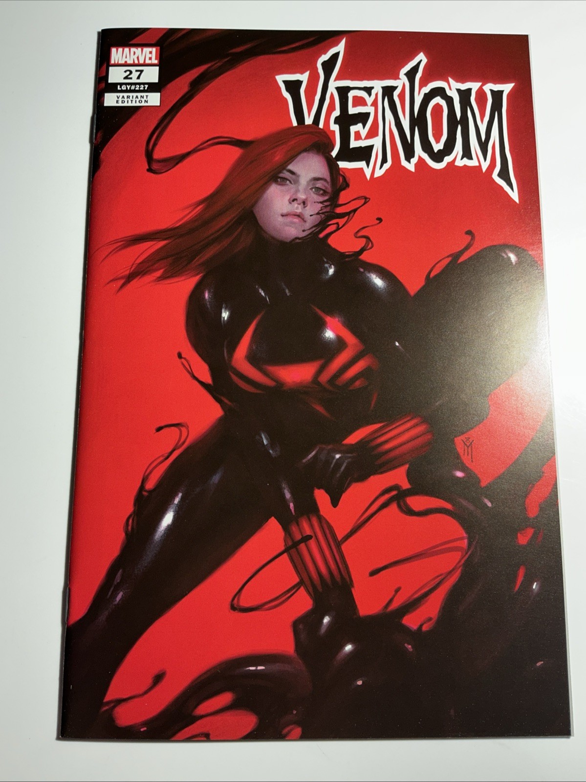 Venom #27 2023 9.4 NM Marvel Comics Migue Mercado Trade Variant Unknown COMICS