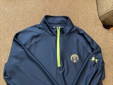 Wildwood Golf & Country Club Under Armour Quarter Zip Mens M Excellent Condition