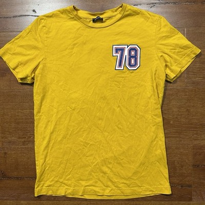 Vintage Diesel Shirt Mens S Yellow Short Sleeve 1978 Industry