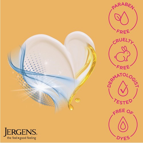 Jergens Hautstraffende Körperlotion für Trockene bis Extra 16,8 flüssige Unzen (1er Pack) - Bild 6 von 7