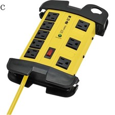 Tripp Lite 8 Outlet Industrial Safety Surge Protector Heavy Duty Power Strip C