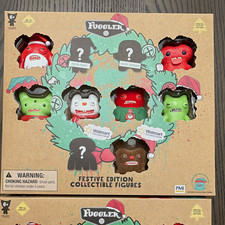Fuggler Festive Collectible Edition Holiday Figures 10-Pack Walmart Exclusive
