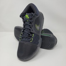 Nike LeBron Witness 8 Black Volt Basketball Sneaker FB2239-002 Men's Size 11