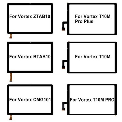 Touch Screen Digitizer Glass Panel For Vortex ZTAB10 BTAB10 CMG101 T10M Pro