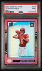 Jayden Daniels Rated Rookie Parallel Pink Prizm #248 (RC)