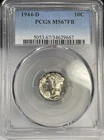 1944-D Mercury Dime 10c, PCGS MS67FB