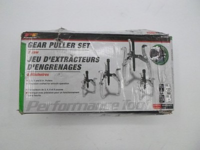 Wilmar Performance Tool 4-Piece 3-Jaw External/Internal Gear Puller Set W134DB