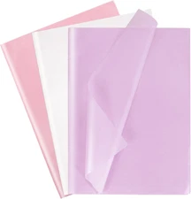 Valentine's Day Tissue Paper Gift Wrap, Metallic Gift Tissue Paper for Gift Bags