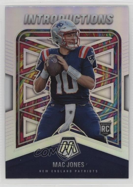 2021 Panini Mosaic Introductions Silver Prizm Mac Jones #I-5 Rookie RC