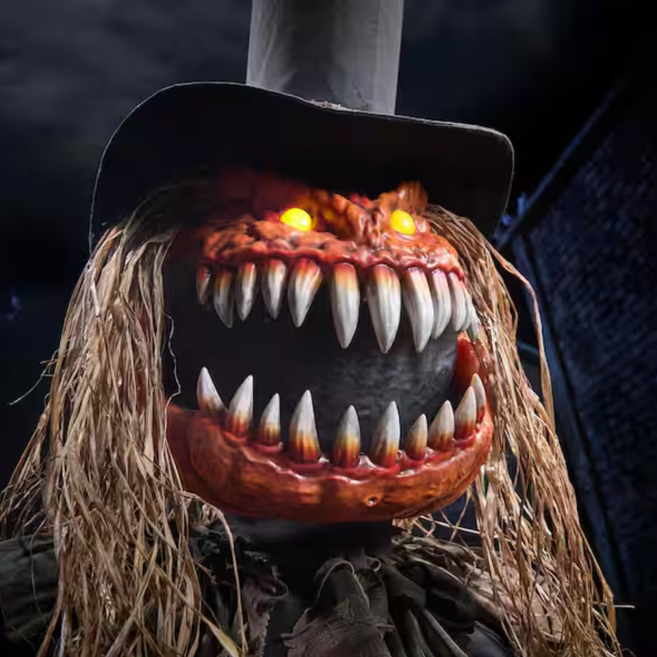 7 FT Grave & Bones Animated LED Guardian of the Gourds | eBay