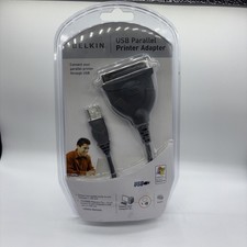 New In Package Belkin F5U002 USB to Parallel Printer Adapter