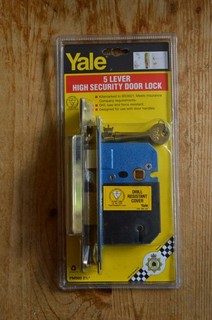 Yale 5 Lever High Security BS3621 Door Lock PM560 2½" New And Unused