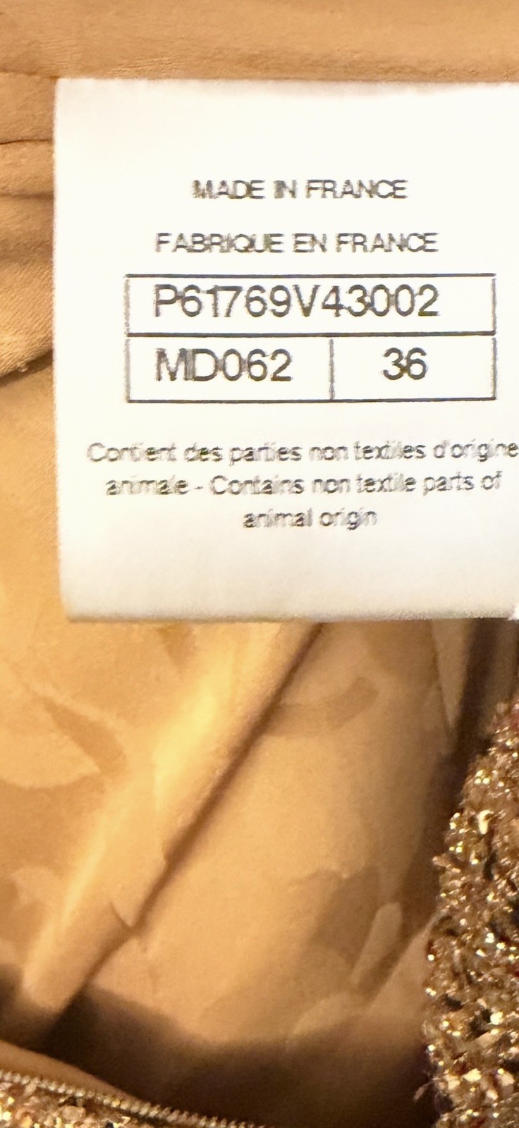 RARE COLLECTORS GOLD CHANEL COAT  BY KARL LAGERFELD MÉTIERS D´ART 2018  :36 image 3