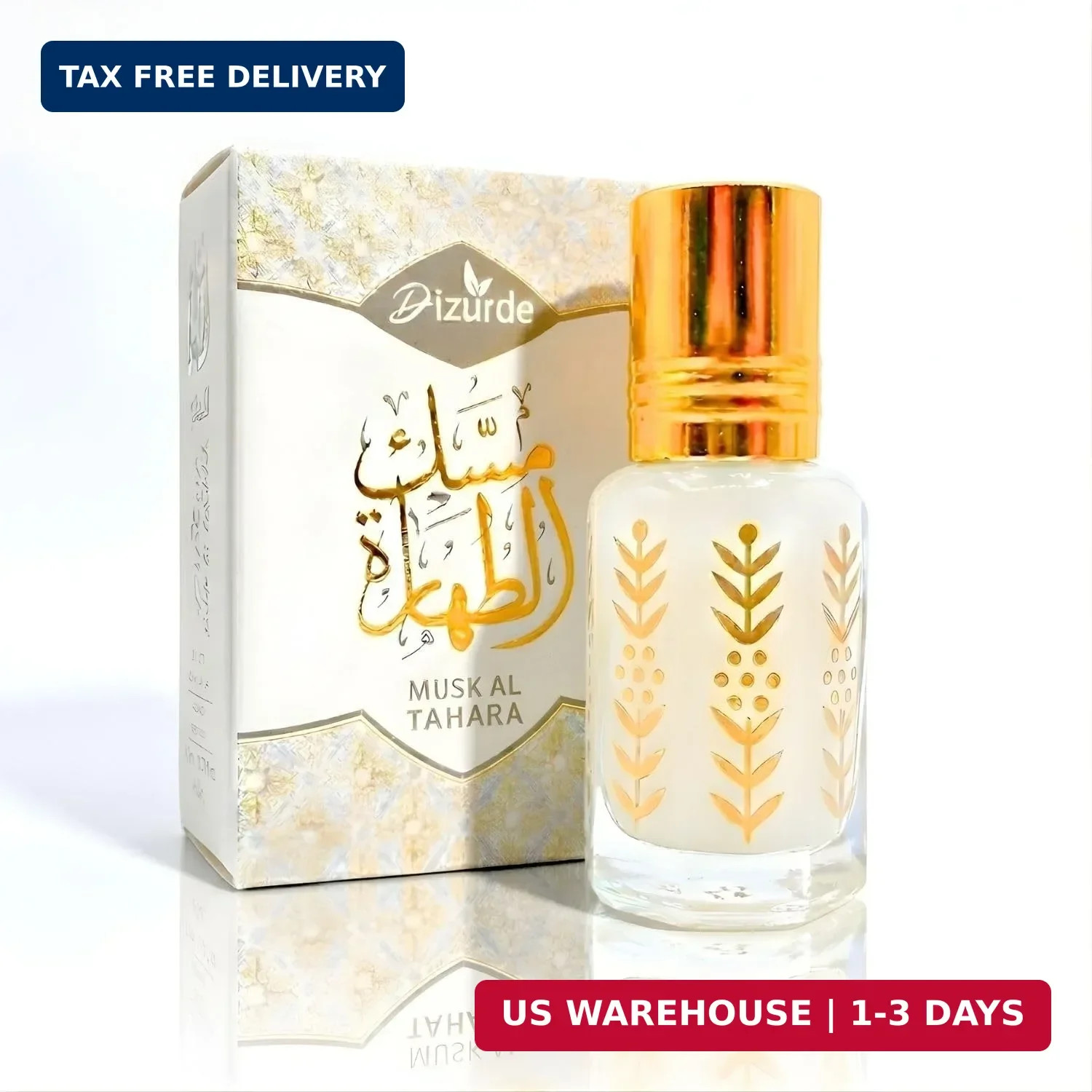 Misk for eid, Eid Gift | Musk Al Tahara 6mL | White Musk Perfume for Women |