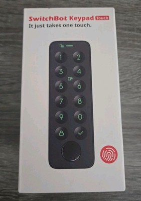 SwitchBot Keypad Touch for SwitchBot Lock W2500020 Keyless Home Entry. Brand New