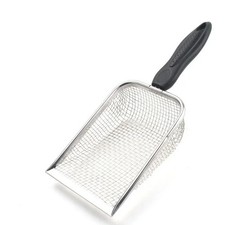 Cat Litter Scooper Metal Scoop Sifter Deep Shovel Cleaner Tool for Cleaning Box