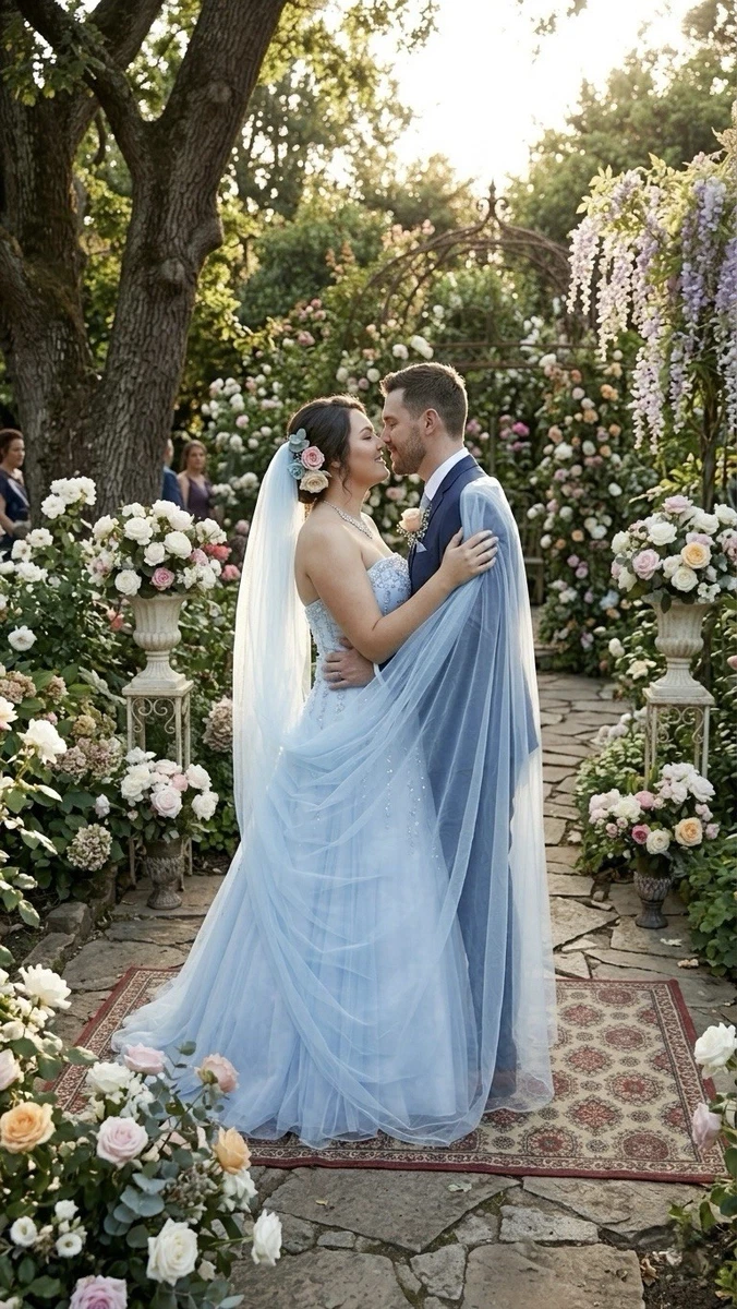 Blue Wedding Dresses for sale