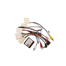 16PIN Car Stereo Wiring Harness Canbus for Toyota White - CAN005-X Mid Trim JBL