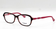 NEW VOGUE VO 2999-B 2343 TOP DARK HAVANA/PINK CRYSTAL AUTHENTIC EYEGLASSES 54-16