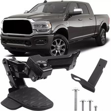 Rear Bed step Retractable Bumper Side Step for 2019 2020 2021 2022 2023 Dodge Ra