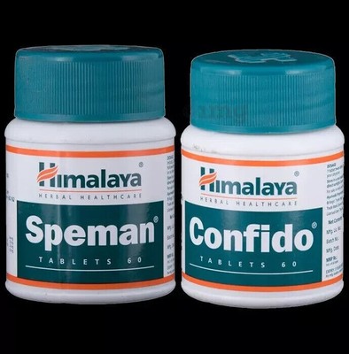 Combo - Himalaya Herbal SPEMAN + CONFIDO LONG EXPIRY 60 Tab