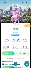 Pokemon Origin Form Dialga or Palkia Non Shiny La Background MUST FLY-READ