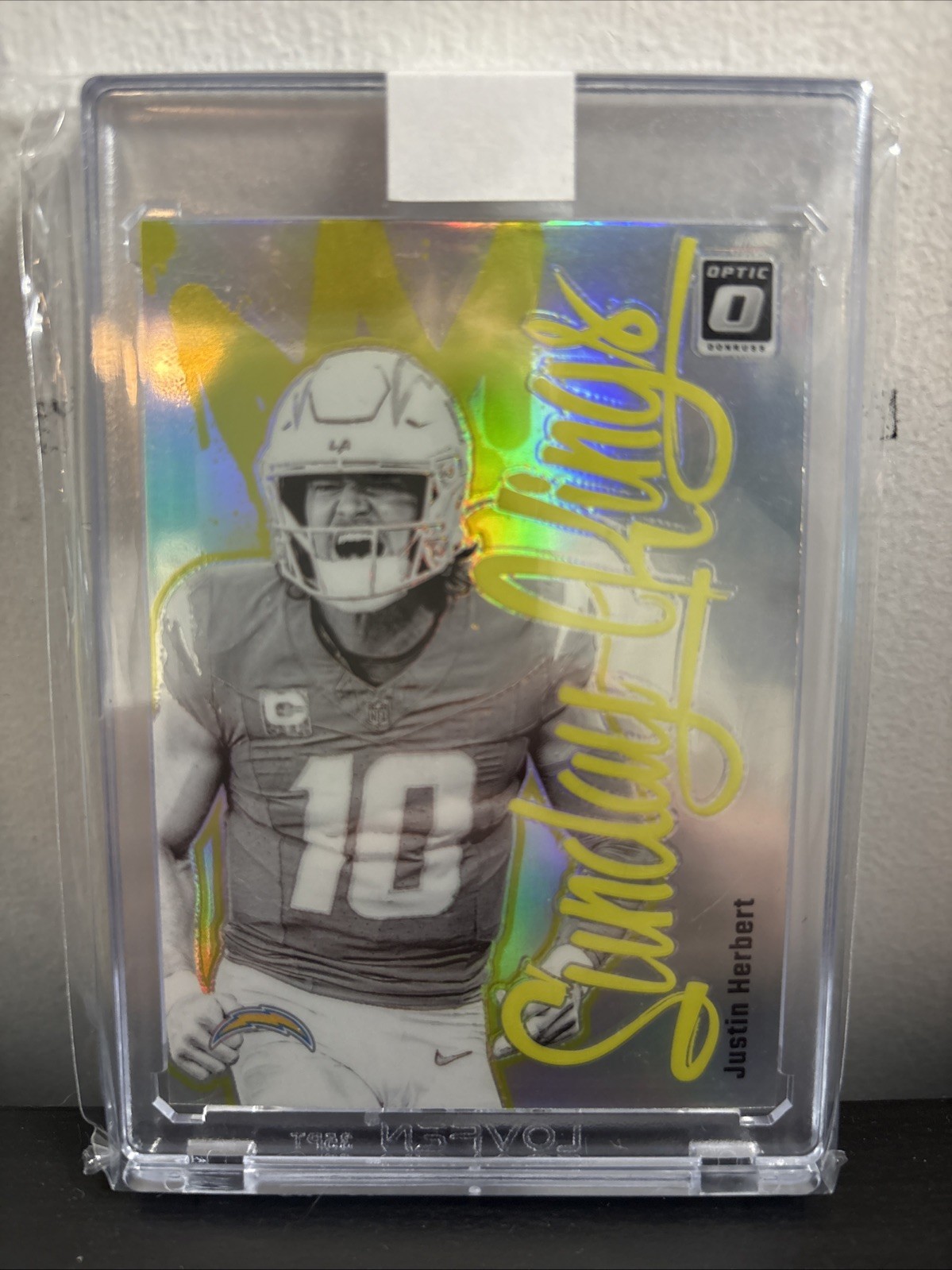 2024 Panini Donruss Optic - Sunday Kings Justin Herbert #8 Case Hit