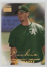 1999 Skybox Premium Rookie Eric Chavez (Portrait) #264 18kx