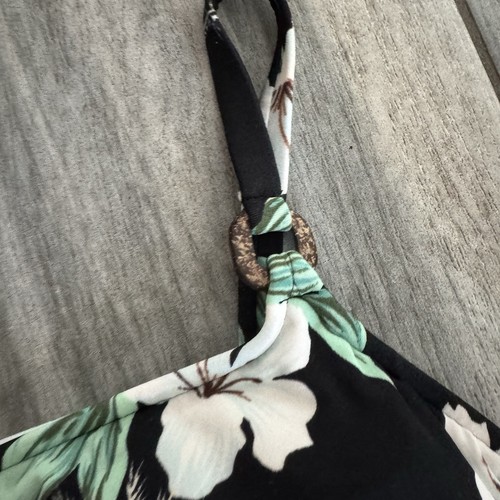 Women’s Island Escape One Piece Swimsuit Size 10 Floral Tropical Swimwear - Picture 3 of 8