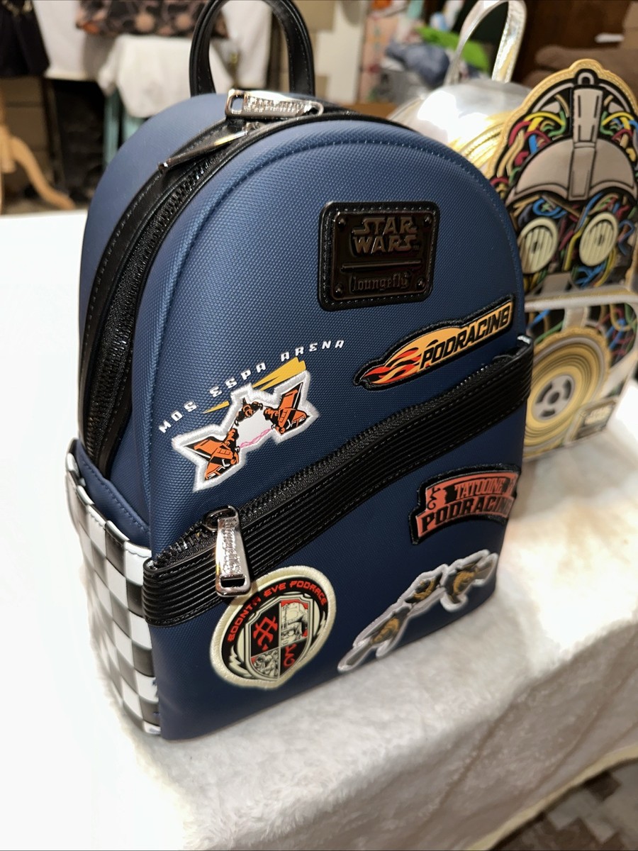 Star Wars Podracing Patches Mini Backpack Loungefly NWT | eBay display picture 1