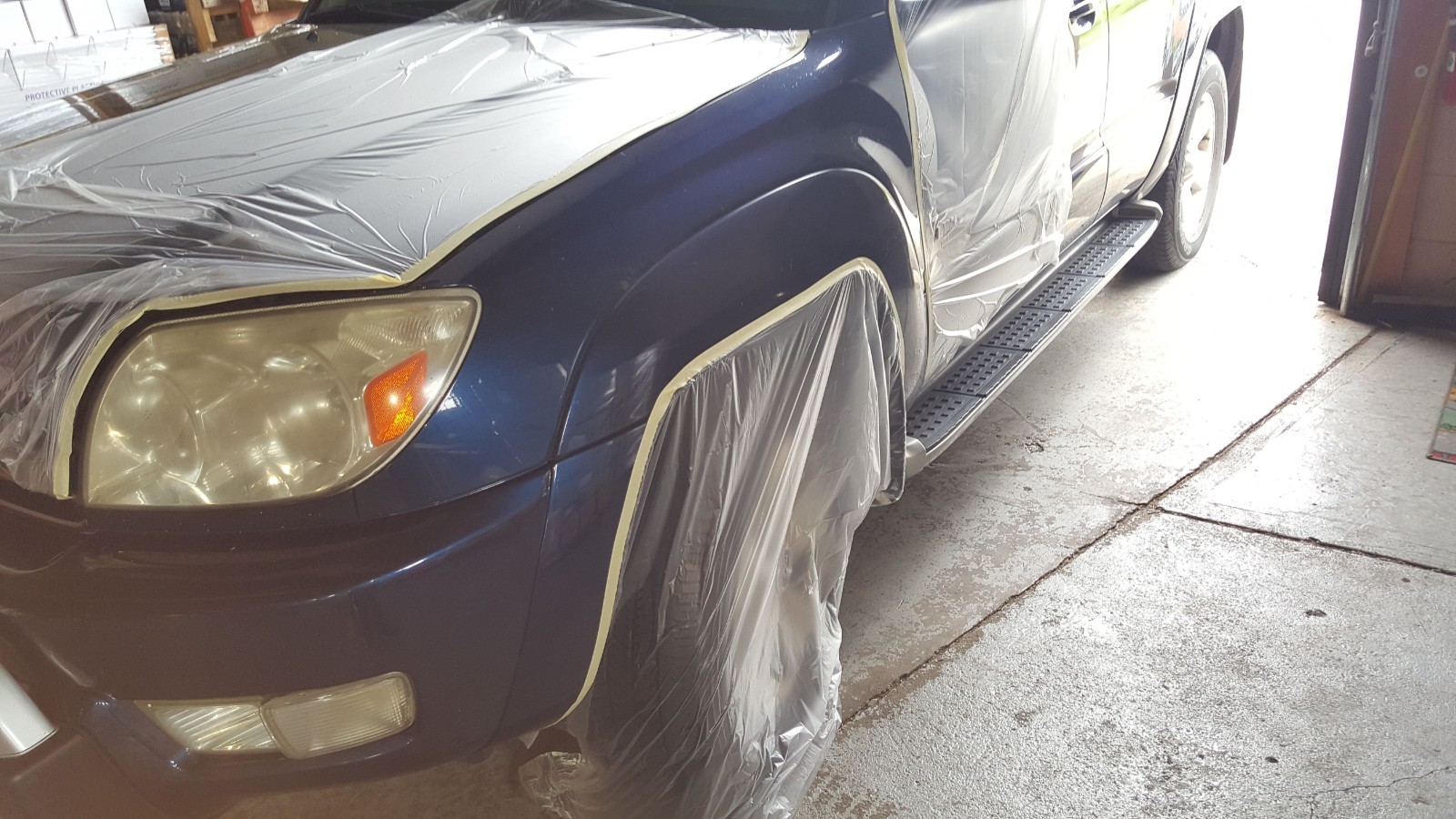 (6 ROLLS) SKmax Pre-taped Masking 3/4" Tape with 1.5 Ft Drop Down Film By 27YDS