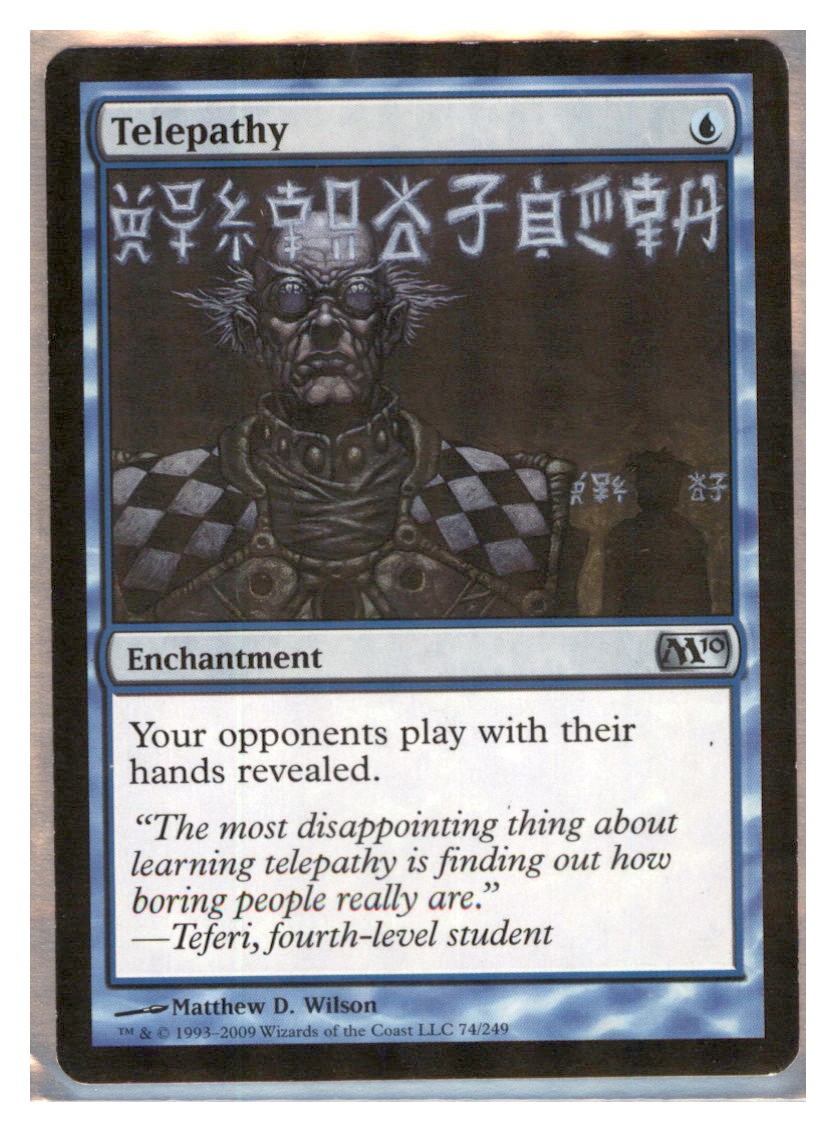 MTG - #113 Telepathy - 10th Edition