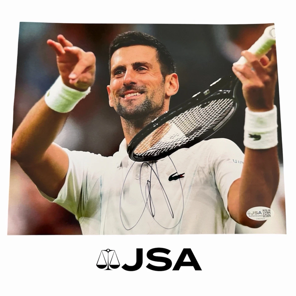 セール…ノバク・ジョコビッチ直筆サイン入り超大型写真…Novak Đoković Preços baixos em Fotos autografadas-Novak Djokovic Tennis | eBay