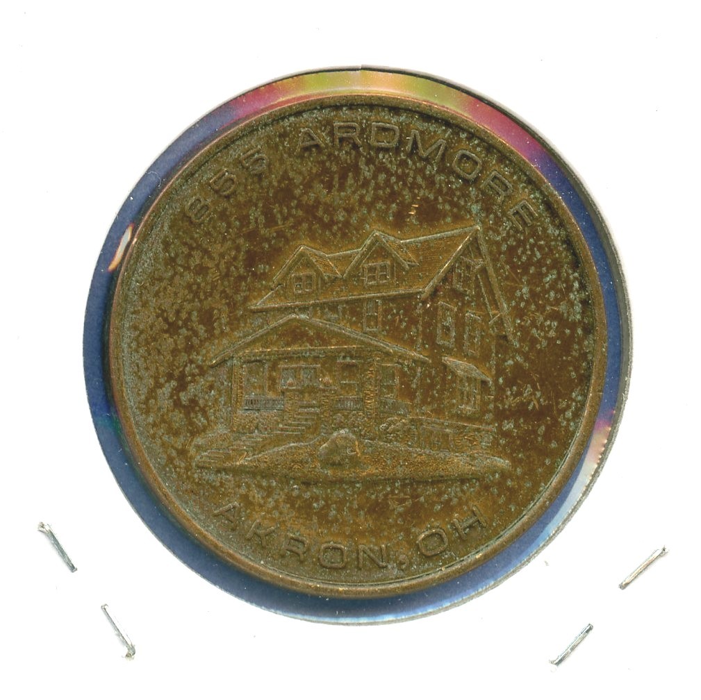 1935 Dr. Bob's Home Akron, Ohio AA Where It All Started Alcohol Anonymous Coin