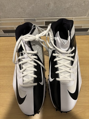 #ad Nike Vapor Untouchable Pro TD Football Cleats White Black Size 12 $169.99