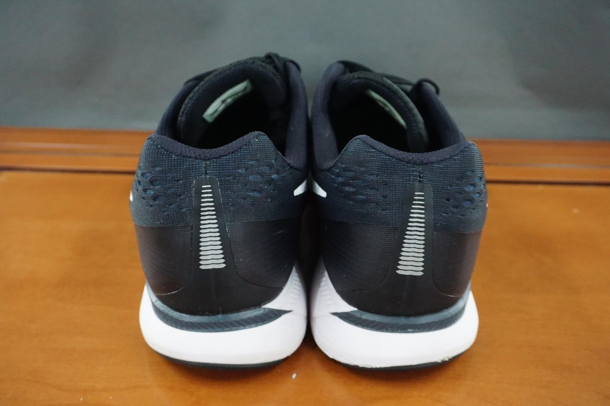 Nike Mens Air Zoom Pegasus 34 880555-014 Black Running Shoes Sneakers Size 11.5 Nike Zoom Pegasus 34 Shoes Mens 14 US Black Running Sneakers  main image 3