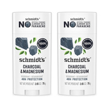 Aluminum-Free Vegan Deodorant Charcoal  Magnesium with 48 Hour Odor Protecti...