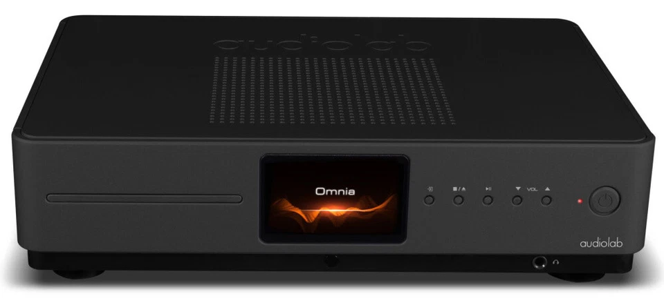 Audiolab Omnia Nero Hifi High End Streaming Amplificatore Lettore CD All IN One - Immagine 2 di 4