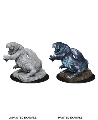 Wizkids Nolzur's Marvelous Miniatures - Frost Salamander(unbemalt)