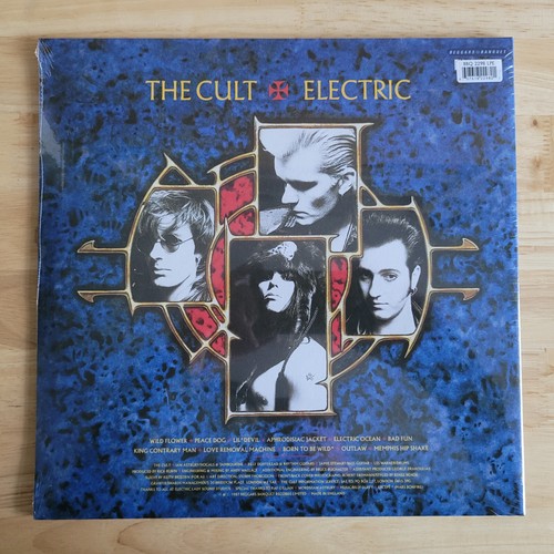 The Cult - Electric - Blue Vinyl LP - New & Sealed - Picture 3 of 4