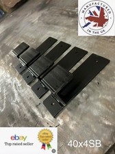 barricade brackets double door home Barn security brackets  x4