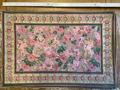 6 Platzsets Rosen Druck aus Indien 30x45cm Deckchen 