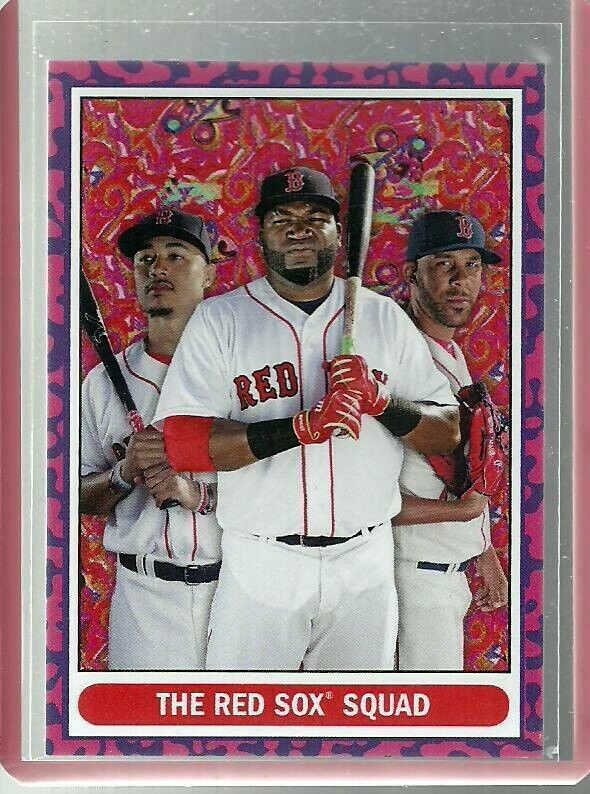 David Ortiz 2023 Topps Tribute to Nicknames Big Papi Orange Auto 22/25  #TTN-DO Boston Red Sox