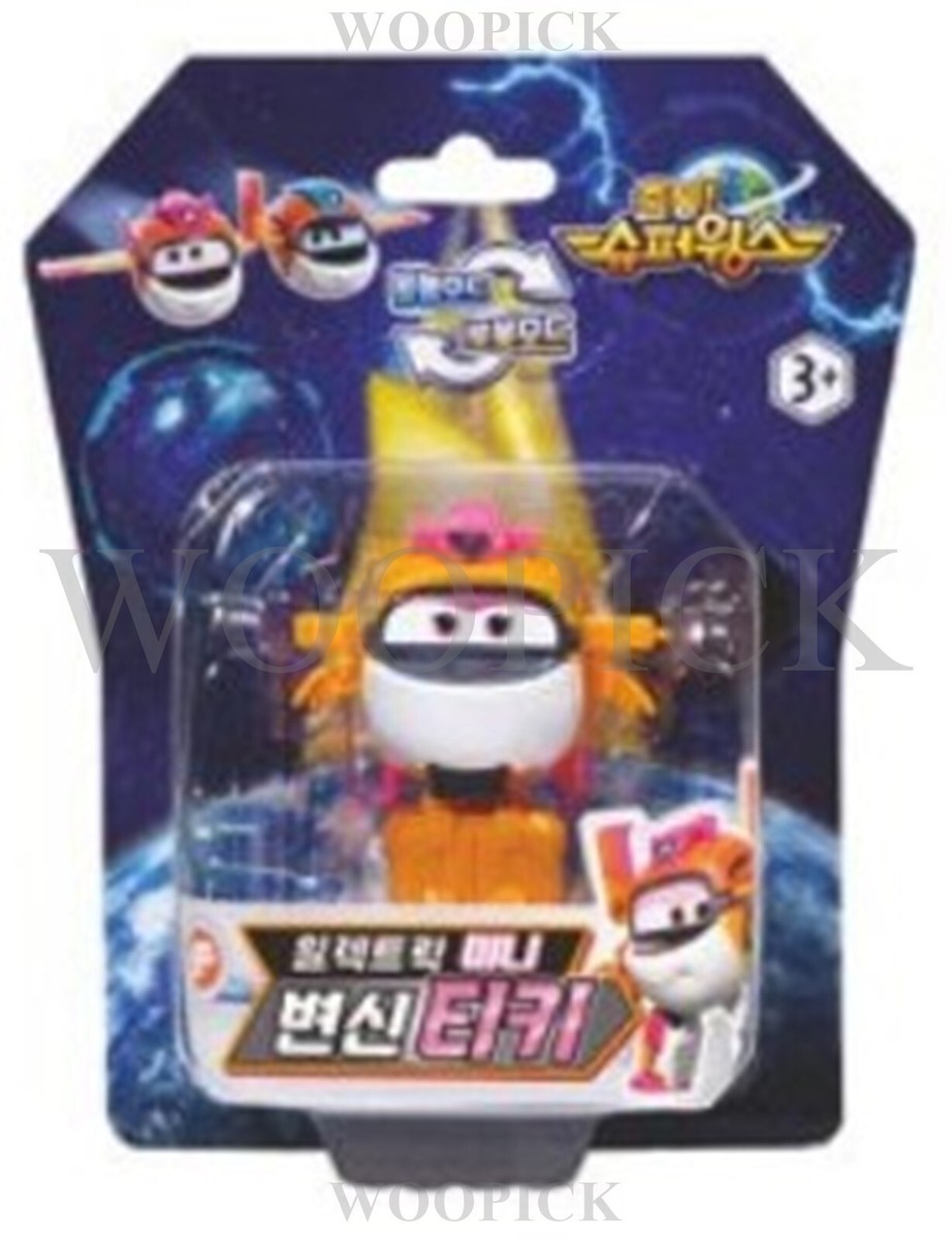 Super Wings Season8 Electric Mini Tiki Transformer Robot Toy