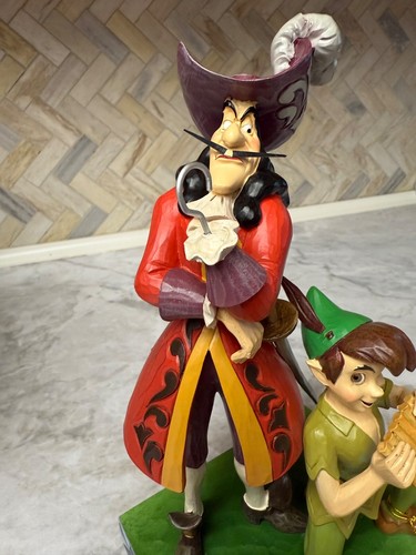 Enesco Jim Shore Disney Traditions Peter Pan and Hook 6011928 Nuevo en caja - Imagen 5 de 10