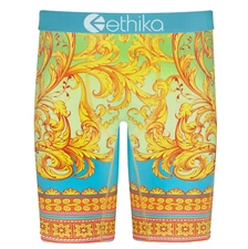 Brand New Mens Ethika Staple Boxer Brief Never Baroque
