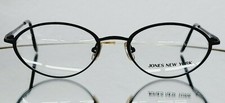 Original JONES NEW YORK JN12747 001 49-20-140 NEW Eyeglasses Metal BLACK Japan