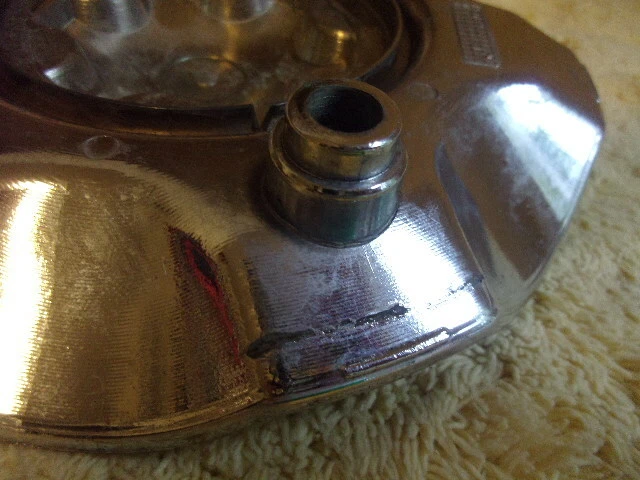 x1 LIMITED ALLOY WHEELS CUSTOM CHROME WHEEL CENTER CAP HUB COVER PART A-344 - Image 3 of 4