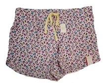 Secret Treasures Pajama Shorts M L XL Lavender Leopard Pastel Colors New