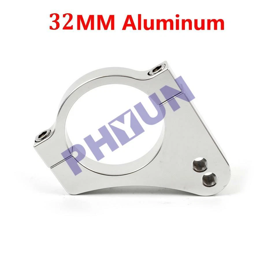 1x Amortiguador de dirección de aluminio para motocicleta 32 mm Soporte de horquilla Reducir vibración de palanca Foto 2 de 4